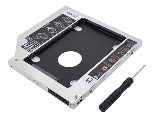 Caddy Sata A Sata 12,7mm Segundo Disco En Lectora Notebook