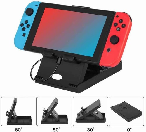 Imagen 5 de 10 de Accesorio Con Funda Para Nintendo Switch 16 En 1