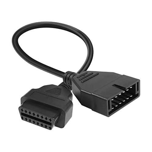 Conector De 12 Pines Obd2 De 16 Pines, Cable Adaptador ...