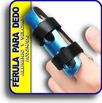 Comprar Ferula de Aluminio para Dedo Inmovilizador Acojinado Ortopedicos Medica Plus Talla Chico