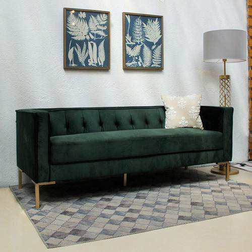 Alfombra Home Republic Likeleather 150x200 Light Blue Ancho 150 cm Color Azul Diseño de la tela Impresión Poliester Largo 200 cm