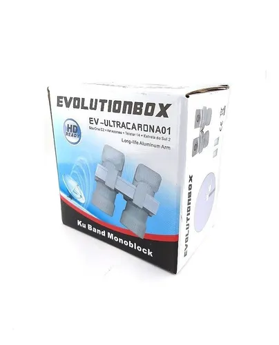 comprar Kit Lnb Carona 1 + 1 70w X 61w 63w \u002F 0.2db Ganho 60db.