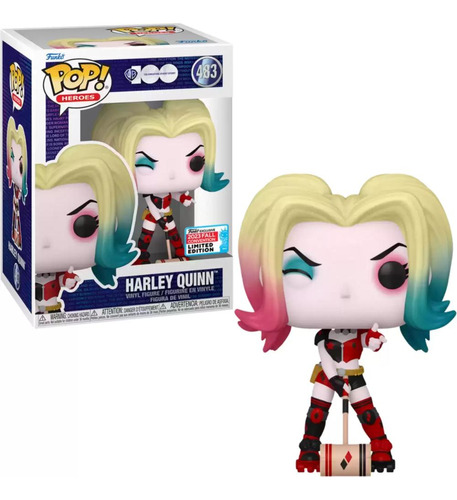 Muñeca Funko Pop Heroes Ed Lim Harley Quinn 483