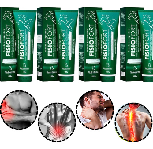 Combo Verde Fisiofort+ Aliado Contra Dores Musculares 150g