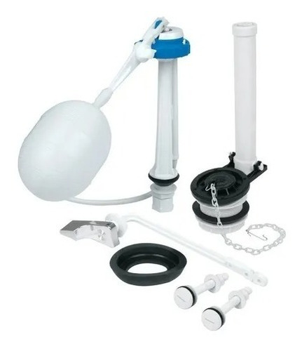 Set Estanque Wc Fitting Universal Descarga Y Fijaciones