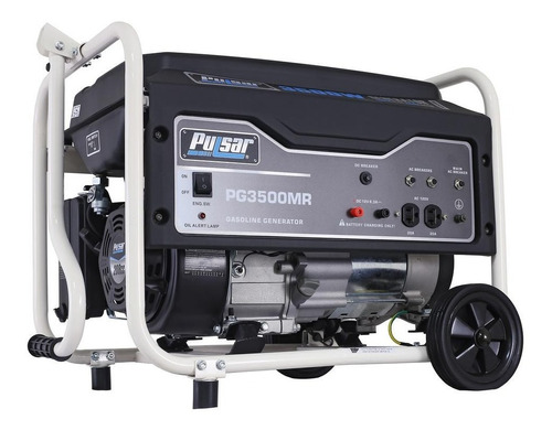 Generador Portátil A Gasolina Con Kit Ruedas Pulsar 3,500 W