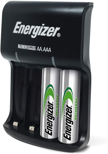 Energizer Cargador Pilas Recargables Aa Y Aaa +2 Baterías Aa
