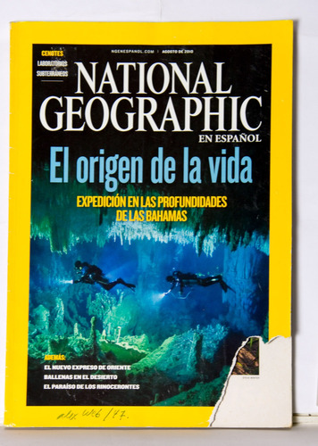 National Geographic, Agosto 2010