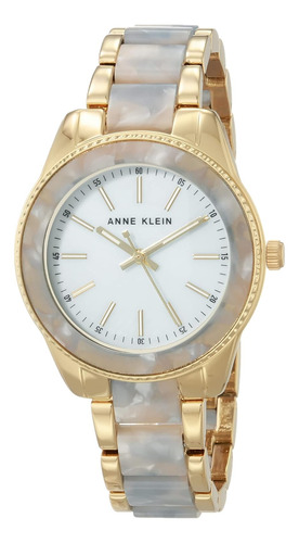 Reloj De Pulsera De Resina Para Mujer Anne Klein, Azul Claro
