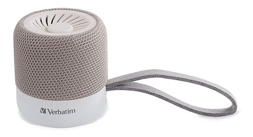 Parlante Verbatim Mini Bluetooth portátil con bluetooth  blanco