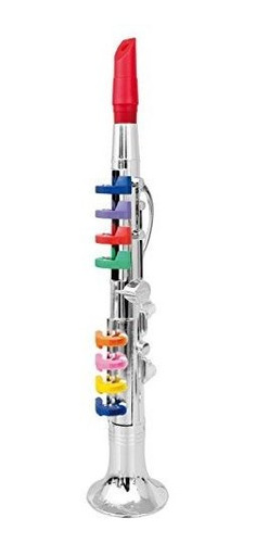 N Haga Clic En Tocar El Clarinete Con 8 Teclas De Color...