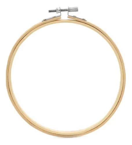 Bastidor Para Bordado De Bambu De Diametro 19 Cm
