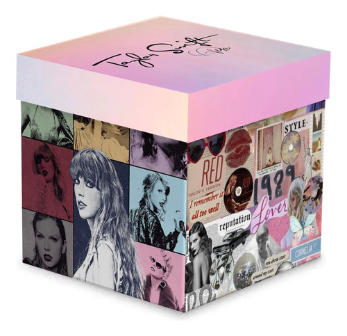 Caja Para Regalo Taylor Swift Eras Tour Madera Mujer