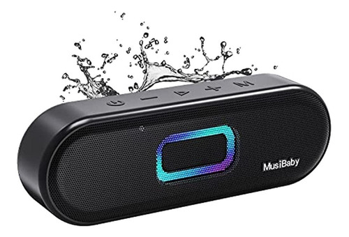 Altavoz Bluetooth, Musibaby M33, Altavoz Portátil, Ipx7 Alta