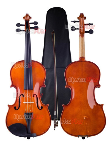 Violin Strauss 3/4 Niño Estuche Arco Resina Musica Pilar