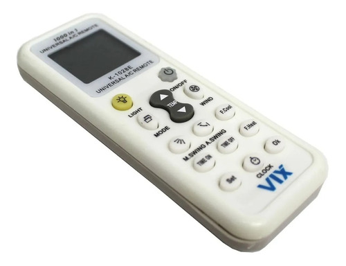 Controle Remoto Universal Ar Condicionado Kt1028e - Vix