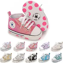 Comprar Bebé Niño Niño Niño Niña Niña Tela Zapatillas Suela Vhc6j