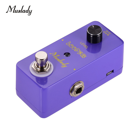 Muslady Mini Looper Efecto Pedal Para Guitarra Loopers Bajo