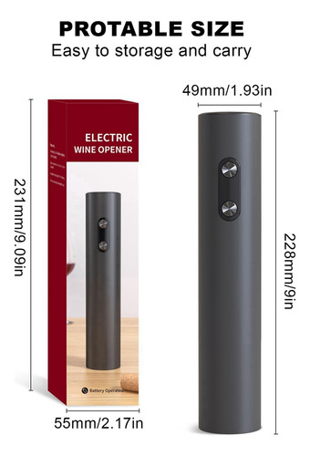 Abridor De Botellas De Vino Eléctrico Abridor Automático De
