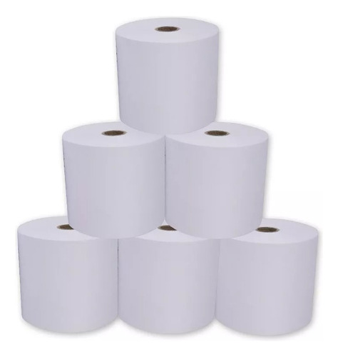 Pack Rollos Papel Térmico Boleta Factura 80×80mm 55grs 40und