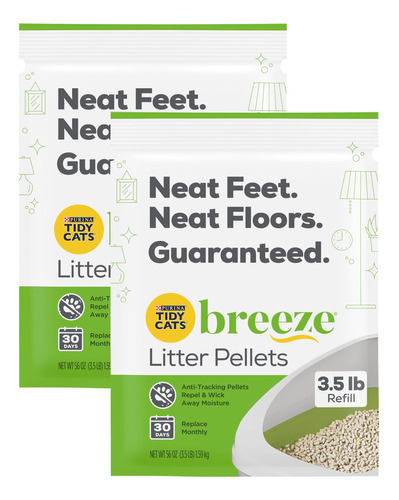 Purina Basura Tidy Gato Breeze Pellets, 3,5&nbsp;lb, Paquet.