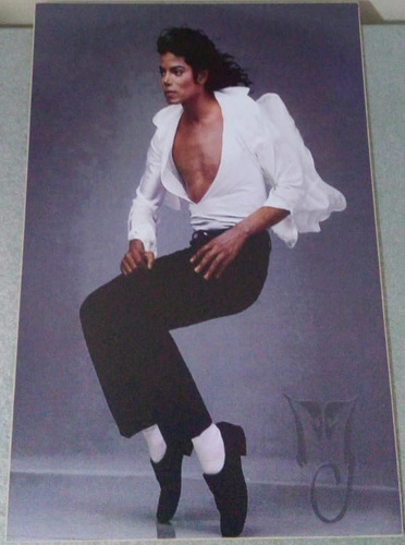 Quadro Michael Jackson Placa Decorativa Mdf 20x30cm Pop