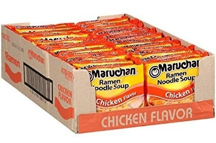 Maruchan Ramen De Pollo, 3.0 Oz, Paquete De 24