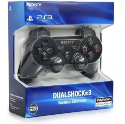 PlayStation 3 Dualshock 3 Wireless Controller (Black) : Videojuegos 