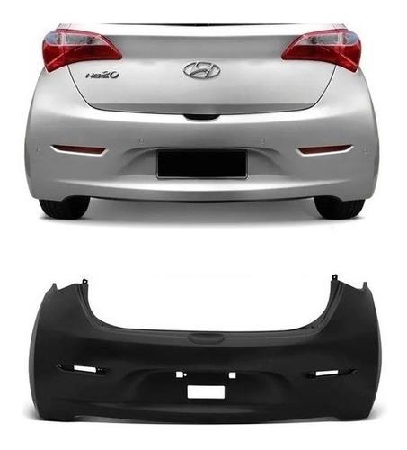 Parachoque Traseiro Hb20 Hatch 12 13 14 2015 Original