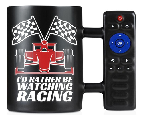 Onebttl Car Racing Gifts Taza De Café De Viaje Con Mango En 