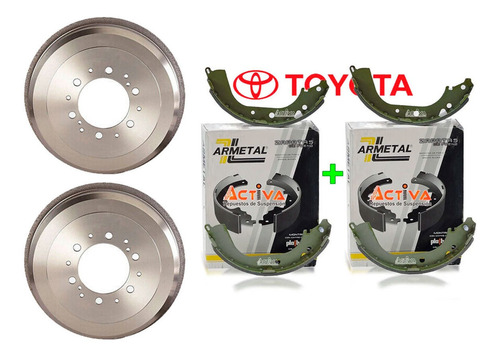 Campanas De Frenos Con Zapata Cintas Toyota Hilux 95 Al 2004