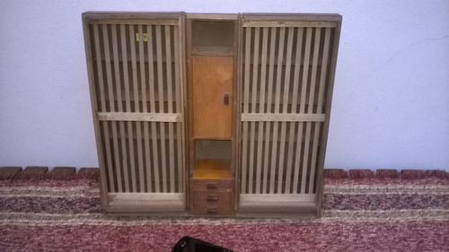 Imagen 5 de 10 de Antiguo Juguete Muñeca Cama Plegable Americana No Ropero
