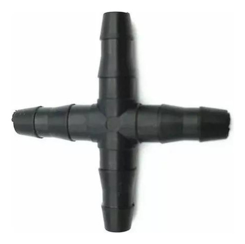10 Un. Conector Cruz Farpado 4/7 Irrigação