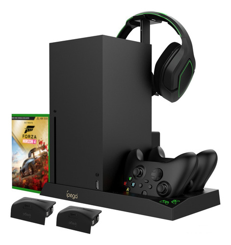 Base De Enfriamiento Xbox Series X Con Soporte Para 2 Mandos