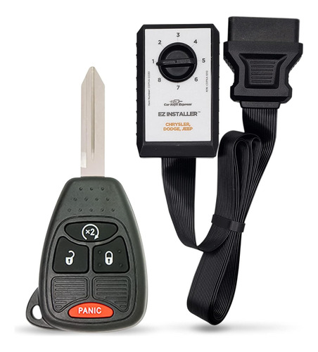 Kit De Llave Simple, Llave De Coche Control Remoto Y In...