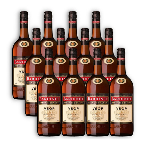 Brandy Bardinet Napoleón Vsop Fines Caja X12u 700ml Francia