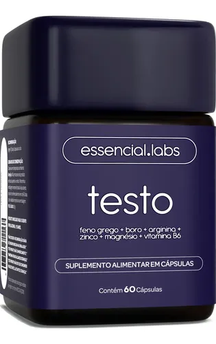 Testo Essencial - Fórmula Exclusiva com Feno Grego + Boro + - foto 1