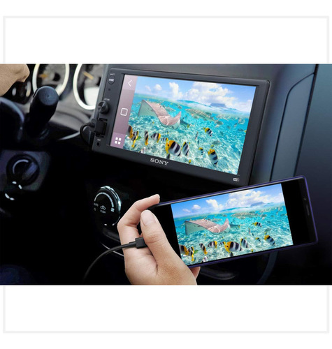Reproductor De Carro Sony Xav-1500 Pantalla Táctil Y Weblink