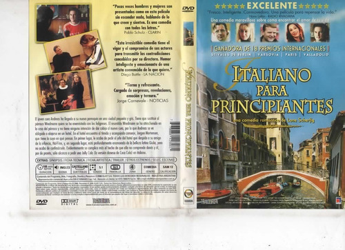 Italiano Para Principiantes - Dvd Original - Buen Estado