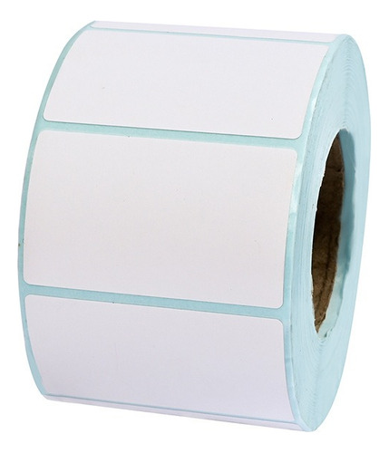 Pack 3 Rollo Etiquetas Térmicas Adhesivas 70mm X 30mm 500 U