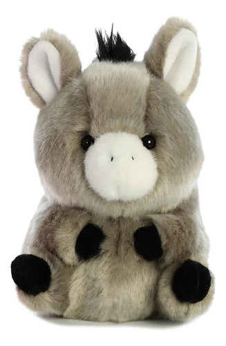 Peluche Aurora, Línea Mini Flopsie Burro