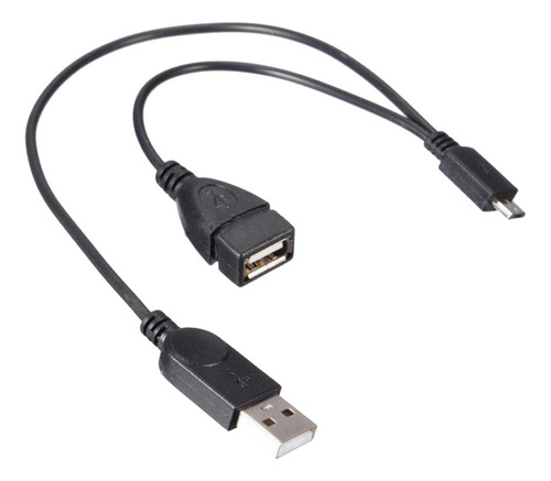 Cable Divisor Micro Usb, Cable Adaptador Convertidor Otg,