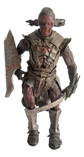 Figura Orco Cirith Ungol Urk-hai Señor De Los Anillos 2005 (Usado)