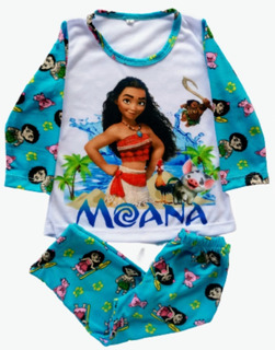 Disney Pijamas de Manga Corta para niñas Moana 