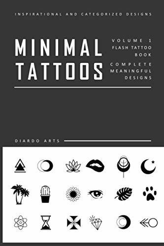 Book : Minimal Flash Tattoo Design Art Book Complete...