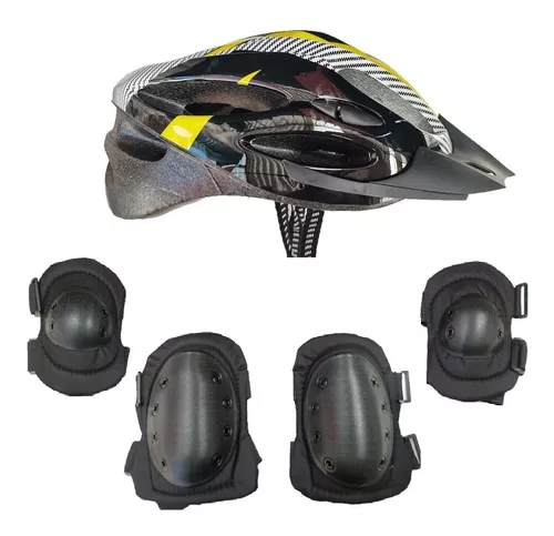 Set De Protecciones Bici Patines Skate Resistente Adulto 462