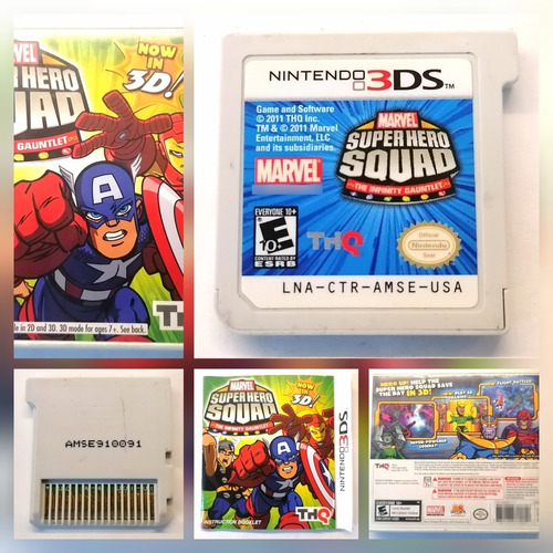 Marvel Super Hero Squad The Infinity Gauntlet Nintendo 3ds (Reacondicionado)