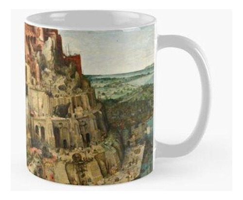 Taza Pieter Bruegel El Viejo - Babilonia Calidad Premium