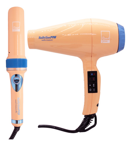 Babyliss Peach Glow Miracurl Bucleadora + Secador De Pelo 3c