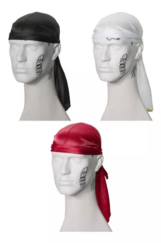 Bandana Durag Tradicional Branca TUG Brasil Original - TUG Brasil